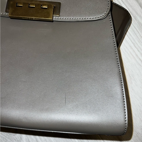ZAC Zac Posen Eartha genuine leather Shoulder handbag satchel purse - Picture 3 of 10